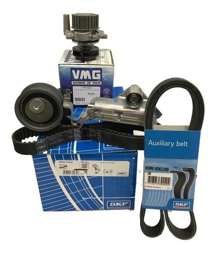 Kit Distribucion Skf + Bomba Agua Vmg + Poliv Vw Bora 1.8t