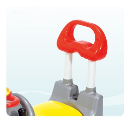 Carrito Montable Para Niños Locomotora 5558 Con Baston