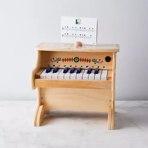 Piano de madeira Elétrico de 18 teclas - Djeco
