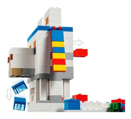 Kit De Construcción Lego Minecraft El Pueblo Llama 21188 3+ Cantidad de piezas 1252