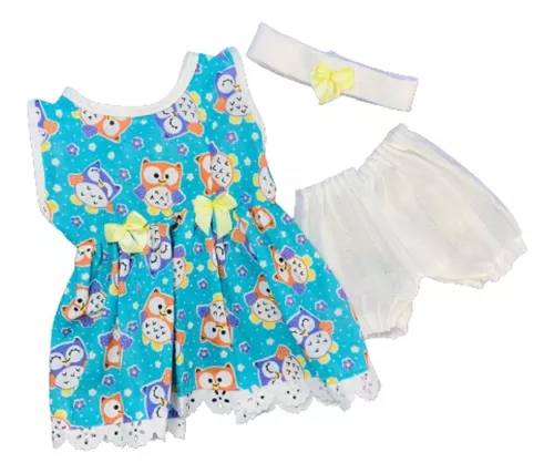 KIT ROUPA BONECA BABY ALIVE - VESTIDO ARCO IRIS ESTRELAR - Ri Happy