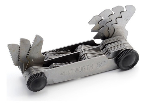 Peines Calibre Para Medir Roscas Whitworth Pulg Y Mm