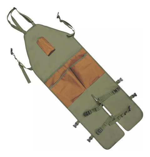 Delantal De Piernas Impermeables De Bolsillo Múltiple Oxford