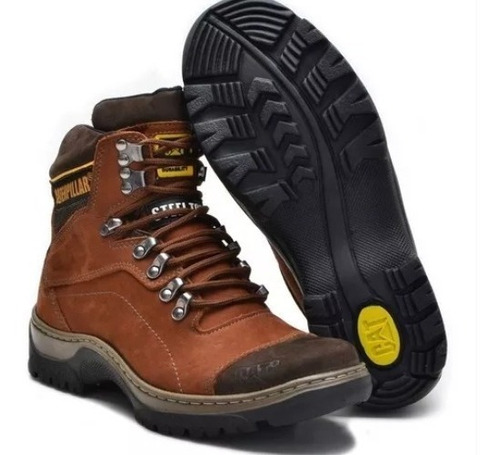 Botas Caterpillar En Cuero 100% Original