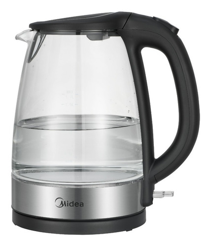 Hervidor Midea Mk-17g02a 1,7lt Luz Led Cuerpo De Vidrio