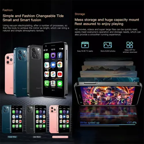 Smartphone Soyes Xs11, Pequeño Y Práctico, De Doble Chip.