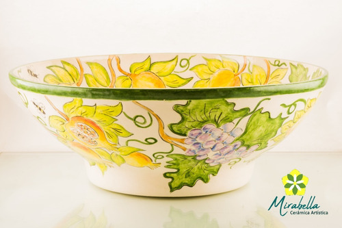 Imagen 4 de 4 de Bowl Frutera Mirabella- Colección Sorrento