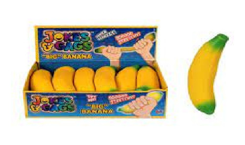 Banana Big Squishy Pocket Money Niños Wabro 4139