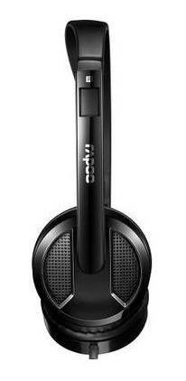 Imagem 3 de 4 de Headset Rapoo 3.5mm Preto Garantia 5anos H100 - Ra019 Gamer