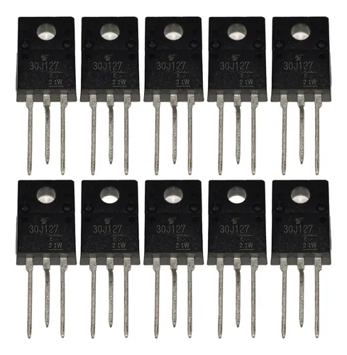 Reland Sun 10 Stück GT30J127 Transistoren – TO-220F Gehäuse, Ersatzteil Für Elektronikprojekte