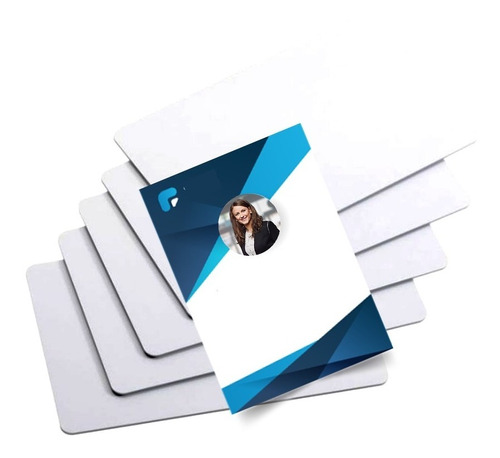 100 Credenciales Tarjeta Pvc Ambos Lados