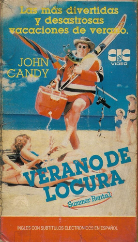 Verano De Locura Vhs John Candy Richard Crenna Summer Rental