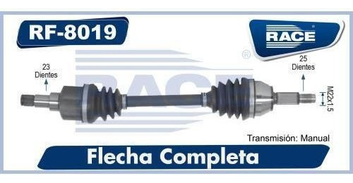 Flecha De Velocidad Constante Race Courier 2001-2007 P/ Ford