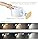 Aplique Pared Led Recargable 360, 3 Colores Regulable Habita