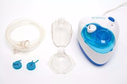 Nebulizador ultrasónico Aspen NU320 Lite blanco y azul 220V