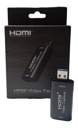 Capturador De Video Hdmi Usb 3.0 1080 4k Streaming