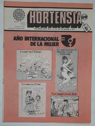 Revista Hortensia #69 Marzo 1975