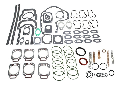 Jg Juntas Motor Completo Com Retentores Motor Mwm 229 6 Cil