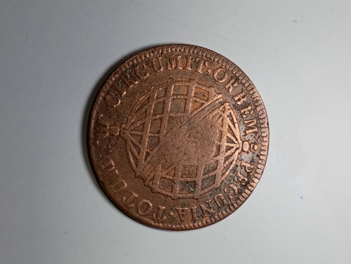 Moeda De Xx Reis 1776, Colônia, Cobre, Excelente Estado (Usado)