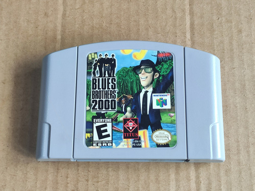 Blues Brothers 2000 -- 100% Original -- Nintendo 64 / N64 #3 (Usado)