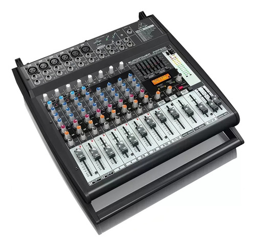 Consola Potenciada Behringer Pmp500 12 Canales 500w Fx Cuo