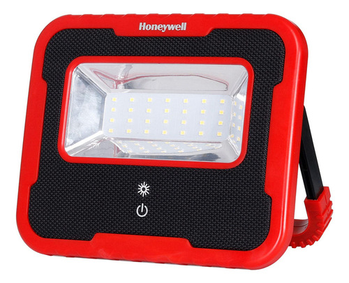 Honeywell Led Lúmenes Multifunción Bluetooth Altavoz Luz. Color Rojo/negro