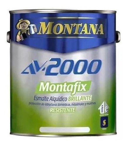 Pintura Aceite Brillante Araguaney Av-2000 Montafix (1/4)