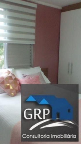Imagem 4 de 15 de Apartamento Para Venda Em Mauá, Parque São Vicente, 3 Dormitórios, 1 Suíte, 1 Banheiro - 7570_1-1176857