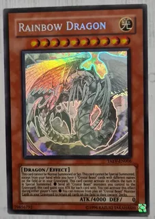 ghost rare foil Yugi-oh Rainbow Dragon Ghost Rare