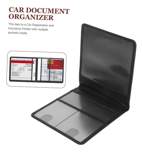 Funda De Protección Para Documentos Porta Tarjetas De