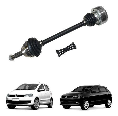 Semieixo Vw Gol G5 Fox Voyage 1.0 8v Power 08/.. Ld Esquerdo