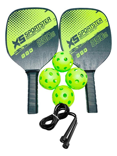 2pcs Pickleball Paddle Jump Rope Set Face Ligero