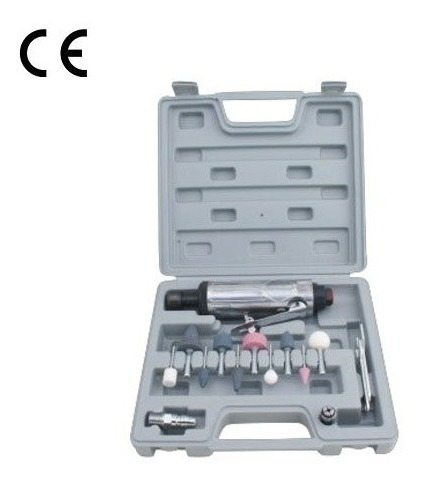 Imagen 2 de 5 de Mototool Neumático 1/4 16 Piezas 25.000 Rpm Trabajo Pesado