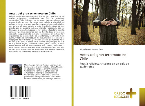 Libro: Antes Del Gran Terremoto En Chile: Poesía Religiosa C