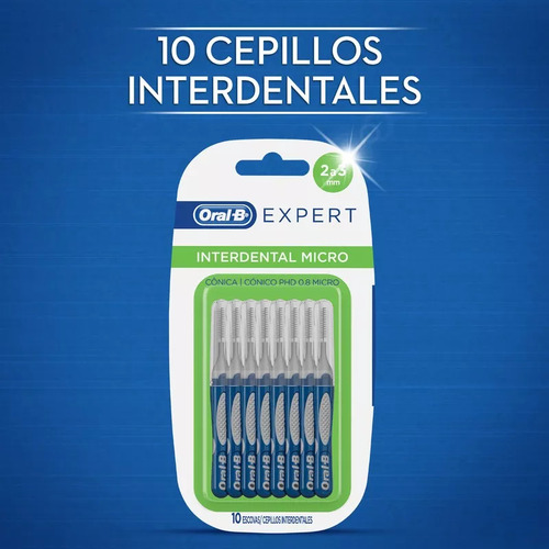 Oral-b Cepillo Interdental Micro Expert 0.8 X 10 Unidades