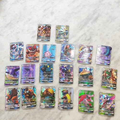 50 Cartas De Pokemon Gx,Ex,Vmax,V sem Repitação/ Proxy - Takara Tomy - Deck  de Cartas - Magazine Luiza