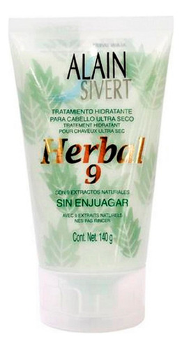 Tratamiento Herbal 9 Sin Enjuagar Alain Sivert 140g