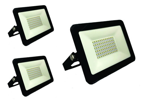 Reflector Led X 2 De50w +1 Reflector Led De 100w Combo Econo