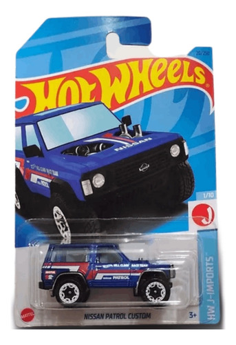 Hot Wheels Nissan Patrol Custom Hw-jimports 20/250 1/10 Azul