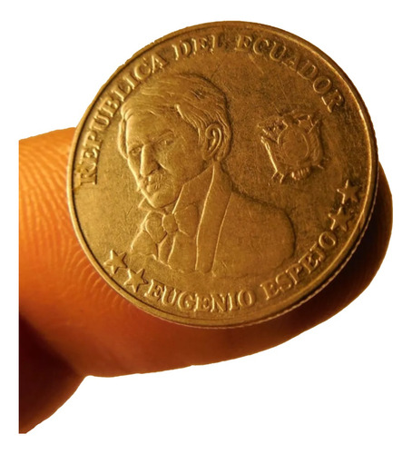 Moneda Ecuador 10 Centavos, 2000.