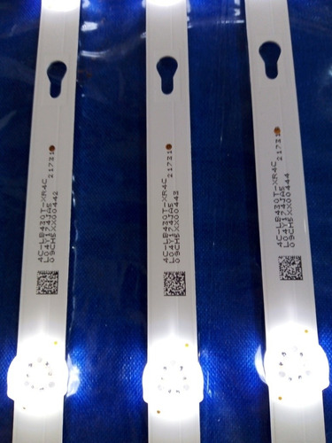 Kit De Tiras Led Para Pantalla Hkpro Hkp43sm8neg (Usado)