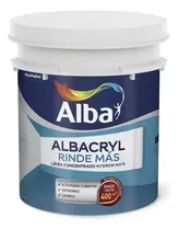 Comprar Alba Rinde Mas latex concentrado blanco albacryl 20lts