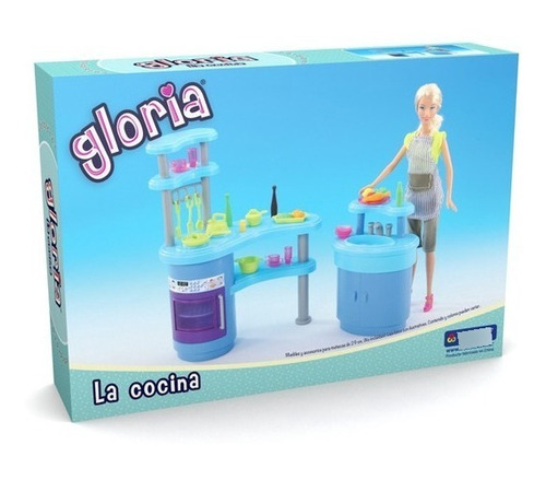 Gloria La Cocina Accesorios Set Para Muñecas