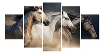 Comprar Kit Quadros Decorativos Sala Quarto Cavalos Fazenda Hall