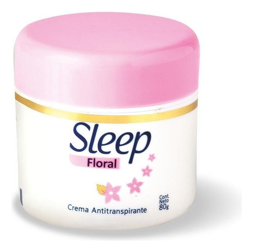 Desodorante Crema Sleep Floral 80g