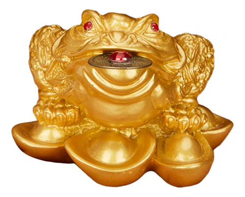 Figura De Rana De Riqueza Feng Shui, Figura De Pequeño