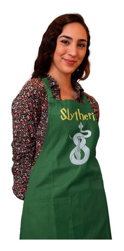 Delantal De Cocina Slytherin Harry Potter