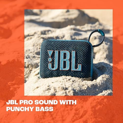 Jbl Go 4 Altavoz Bluetooth Ultraportátil, Resistente Al Agua