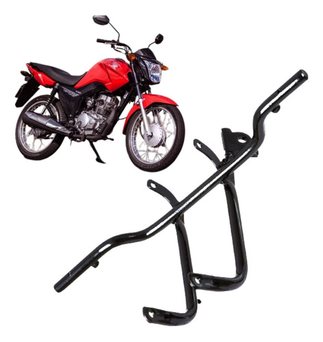 Suporte Pedaleira Com Adaptador Para Motos Cg Titan Fan 125