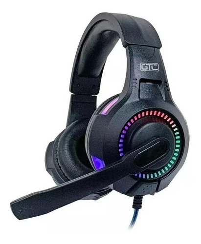 Imagen 1 de 2 de Auriculares Gamer Headset Led Microfono Gtc Hsg-615